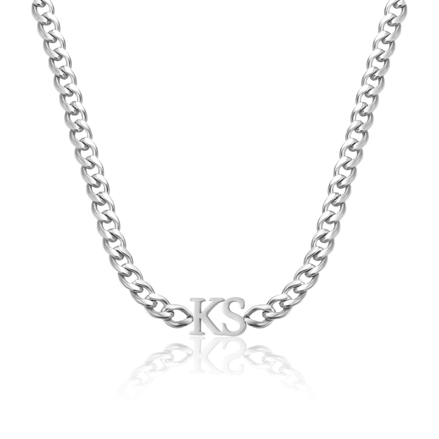 Luka Initials Cuban Chain