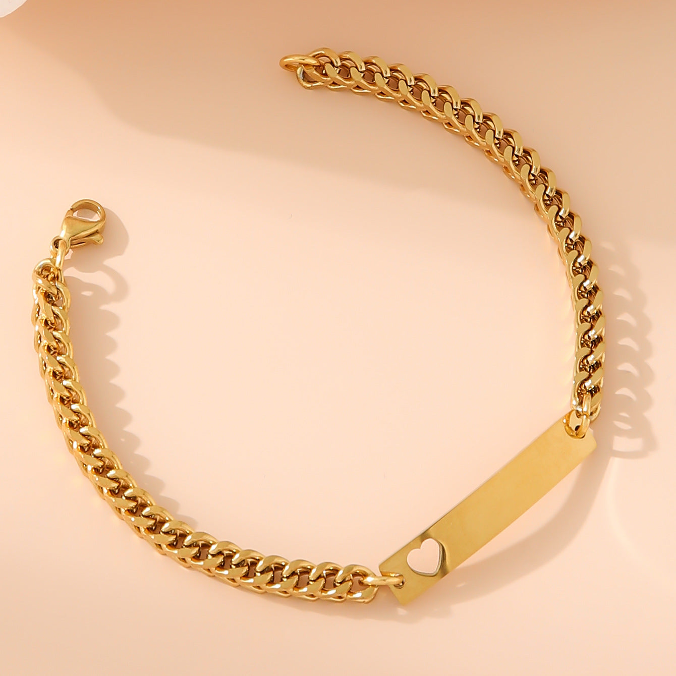 Harmony Golden Sun and Moon DIY Engraved Bracelet