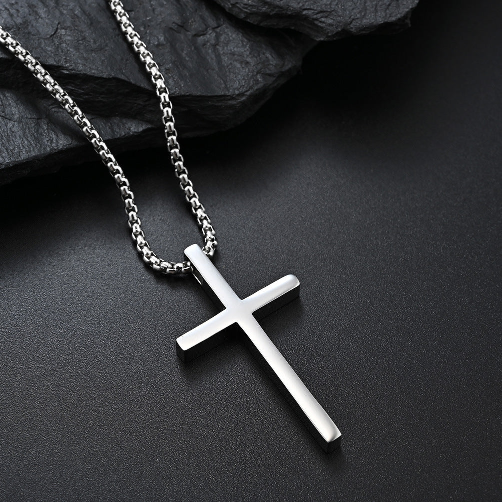 Tessa Personalized Cross Necklace