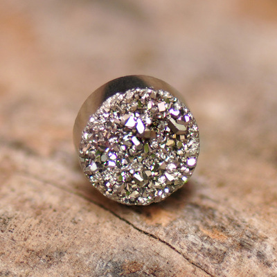 Crystal Cluster Magnet Ear Clip