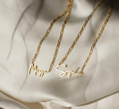 Michelle Personalized Name Necklace with English Letters