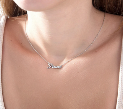 Michelle Personalized Name Necklace with English Letters