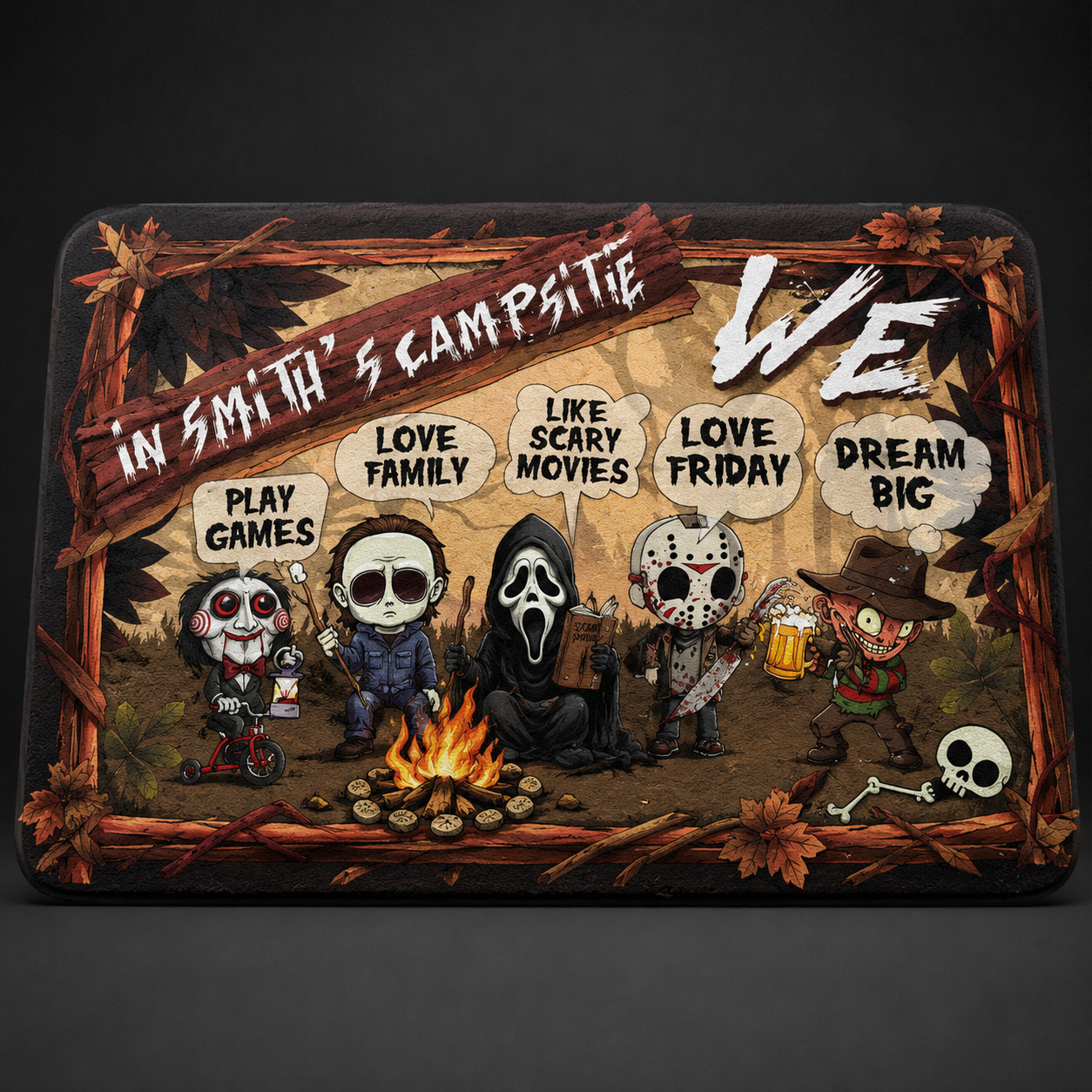 🔥 Limited-Time 50% OFF 🎃Elnuvo® Creeping Ghoul 3D Illusion Rug