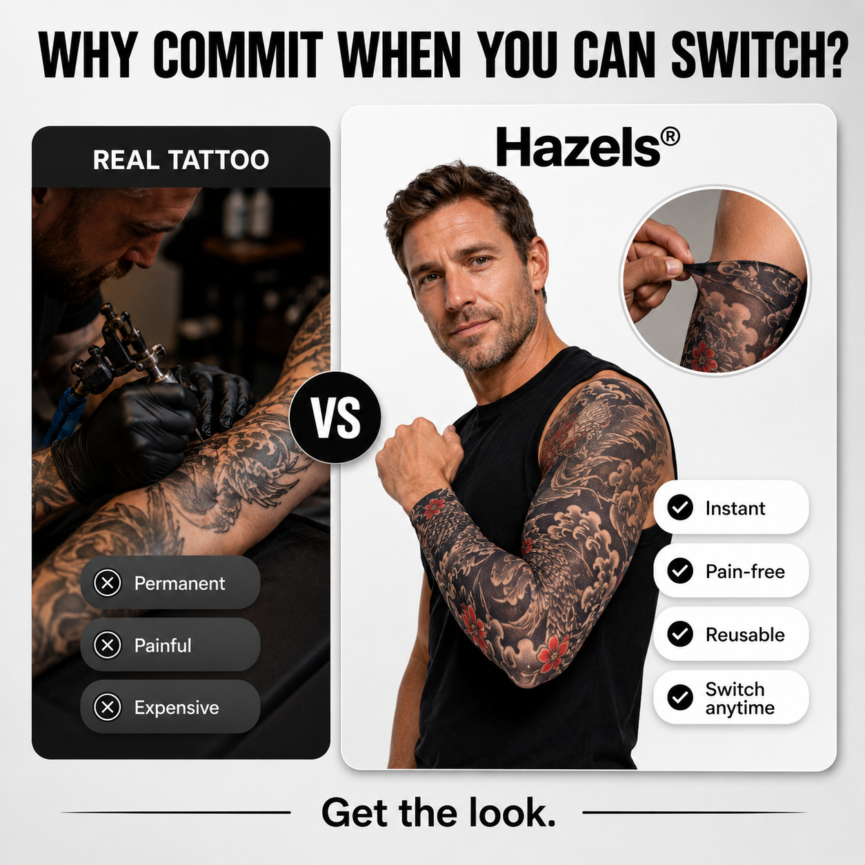 SwapTattoo® - Malla Invisible de Tatuaje