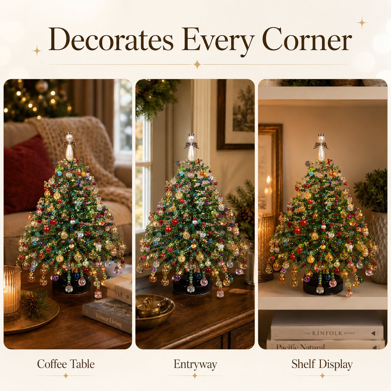 🎄✨ DIY Beaded Halloween Kit – 🎅Create Your Own Sparkling Holiday Decoration