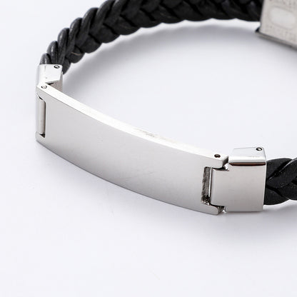 Harris Engraved Rope Bracelet