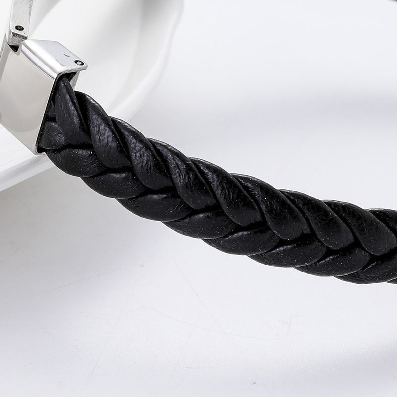 Harris Engraved Rope Bracelet