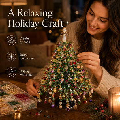 🎄✨ DIY Beaded Halloween Kit – 🎅Create Your Own Sparkling Holiday Decoration