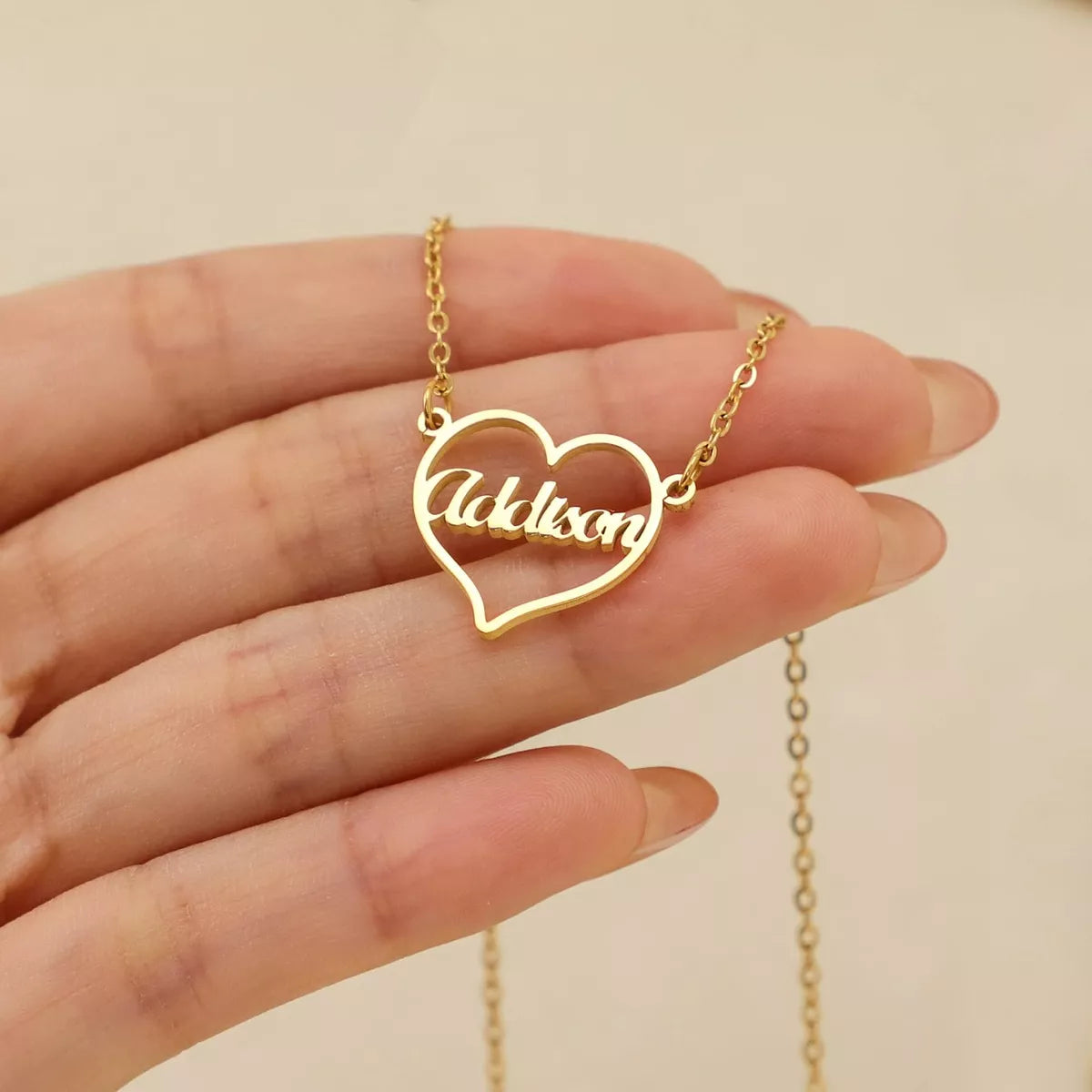 Claire Connect Heart Necklace