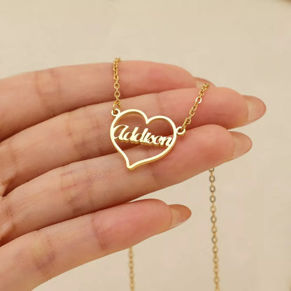 Claire Connect Heart Necklace