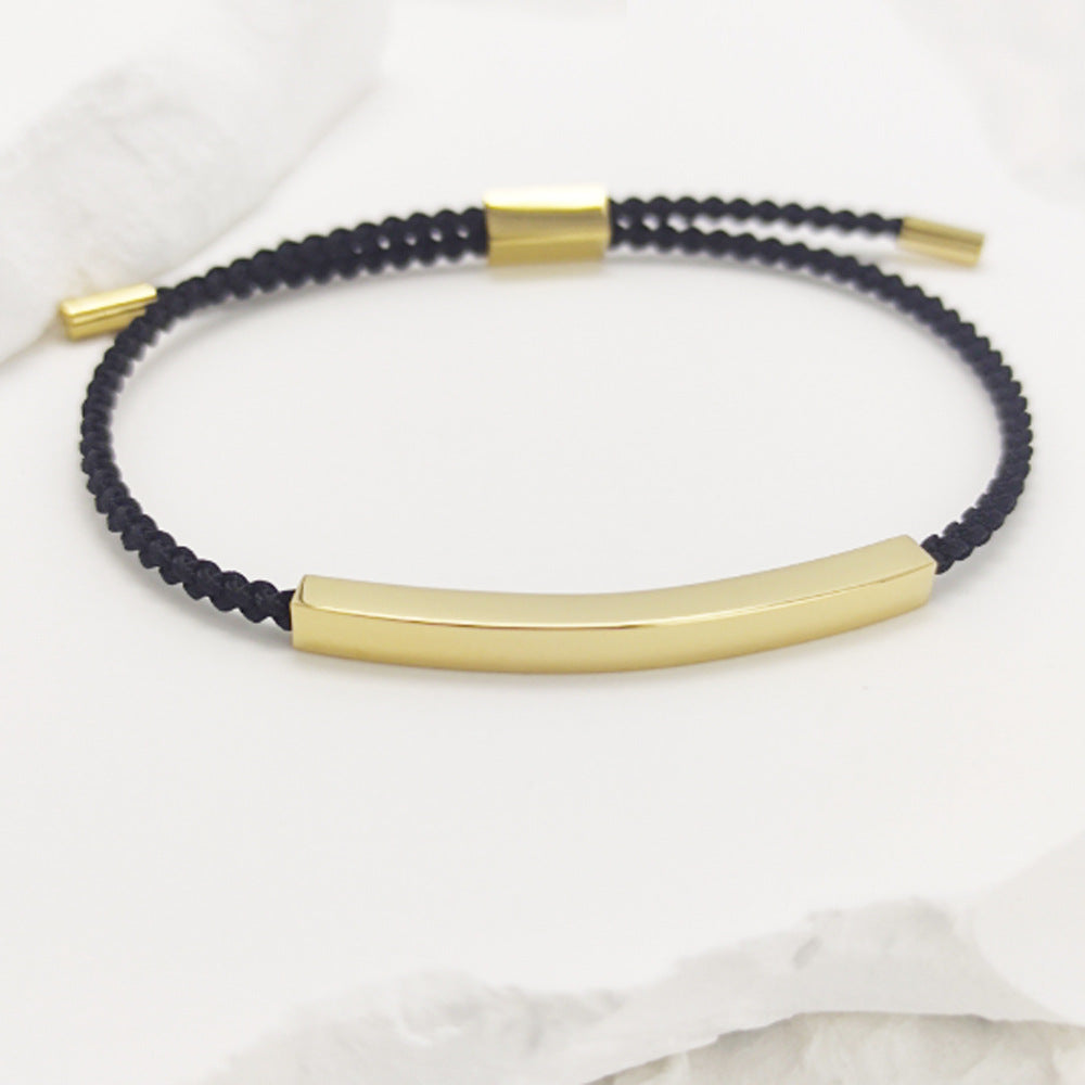 Nora Double Meaning Inspirational Tube Bracelet