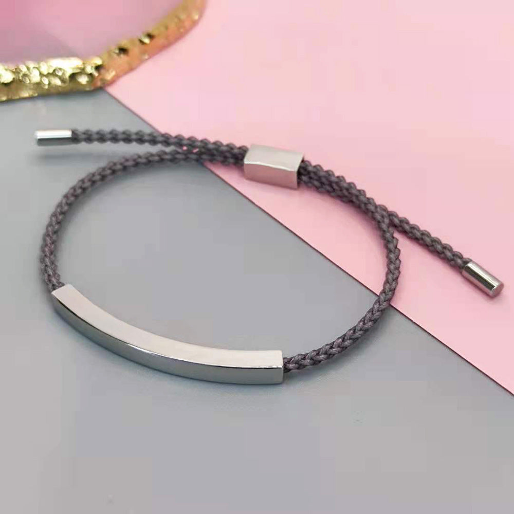 Nora Double Meaning Inspirational Tube Bracelet