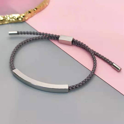 Nora Double Meaning Inspirational Tube Bracelet