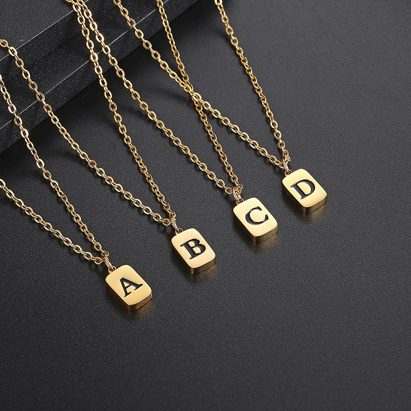Layla Letter Initial Necklace