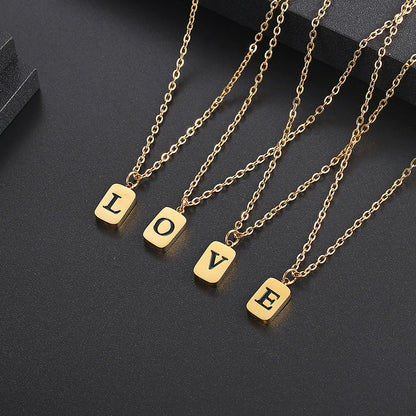 Layla Letter Initial Necklace