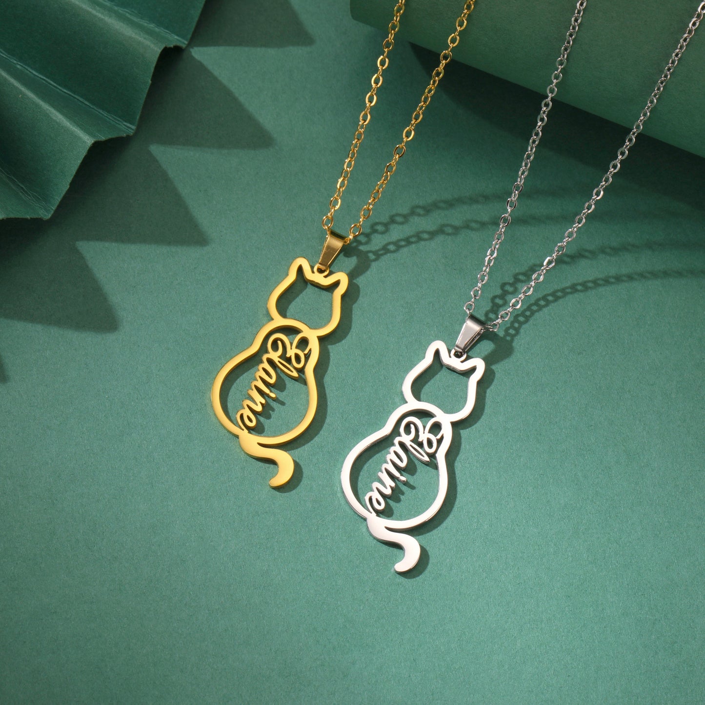 Ophélie Purrsonalized Cat Necklace