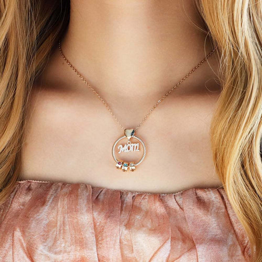 Irene Colorful Rhinestone Necklace