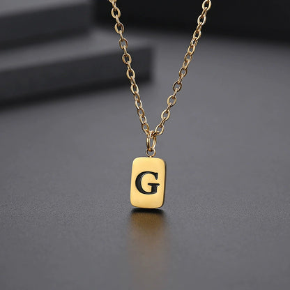 Layla Letter Initial Necklace