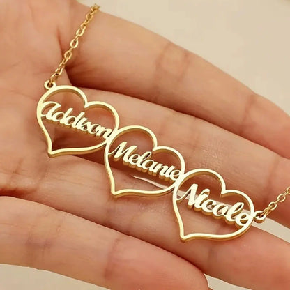 Claire Connect Heart Necklace