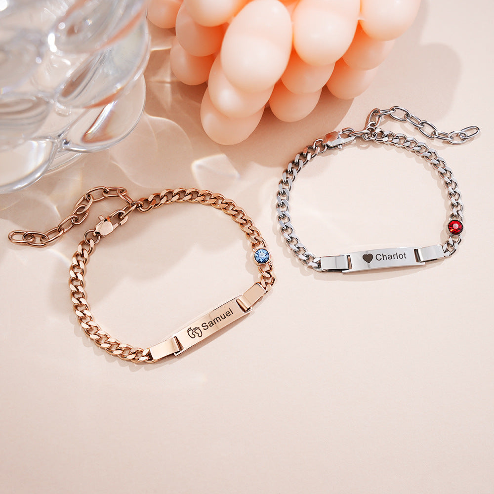 Aylani Engraved Bracelet