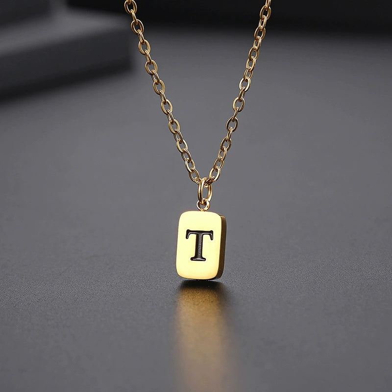 Layla Letter Initial Necklace
