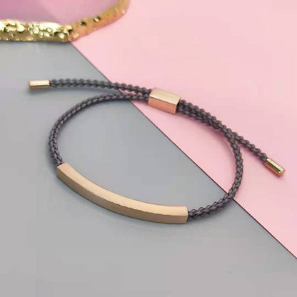 Nora Double Meaning Inspirational Tube Bracelet