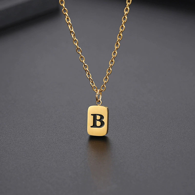Layla Letter Initial Necklace