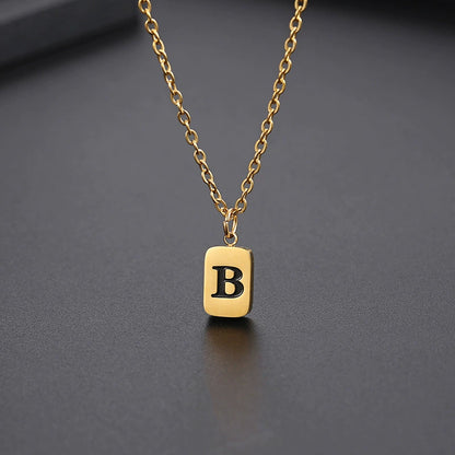 Layla Letter Initial Necklace