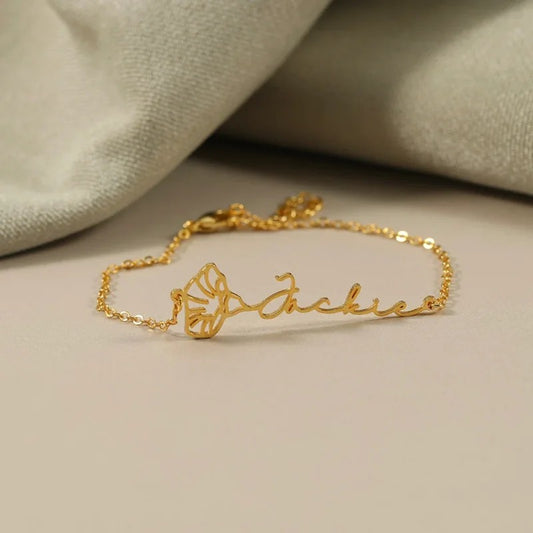 Luna Twelve Flower Language Bracelet