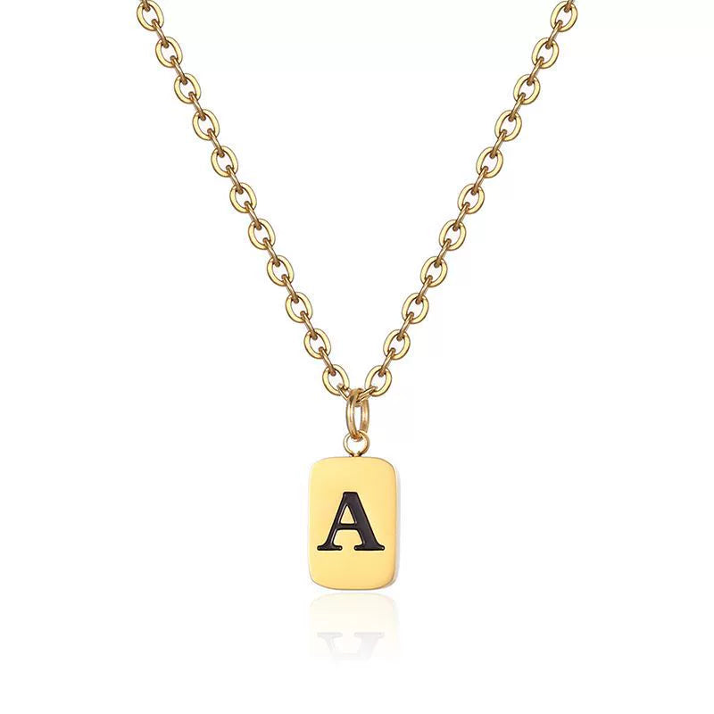 Layla Letter Initial Necklace