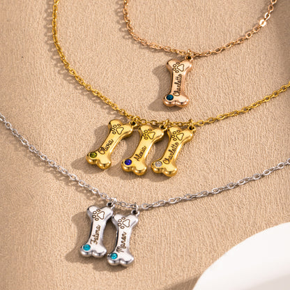 Loris 3D Bone DIY Name Necklace