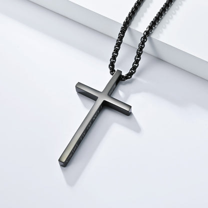 Tessa Personalized Cross Necklace