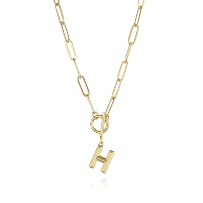 Riley Letter Initial Necklace