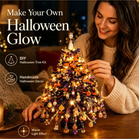 🎄✨ DIY Beaded Halloween Kit – 🎅Create Your Own Sparkling Holiday Decoration