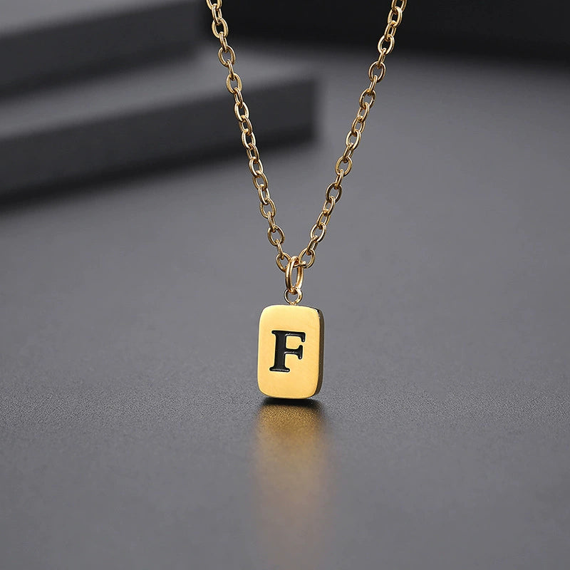 Layla Letter Initial Necklace