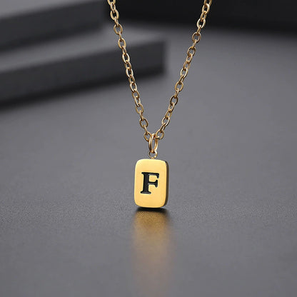 Layla Letter Initial Necklace