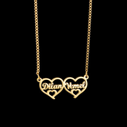 Aaliyah Creative Heart Pendant Collarbone Necklace