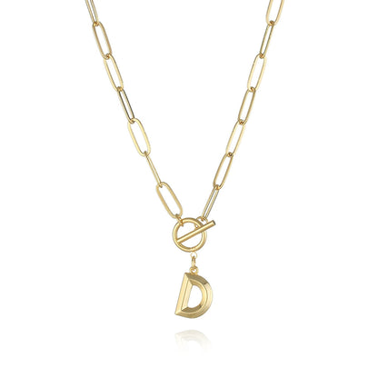 Riley Letter Initial Necklace