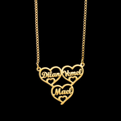 Aaliyah Creative Heart Pendant Collarbone Necklace