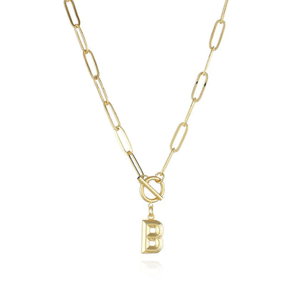 Riley Letter Initial Necklace