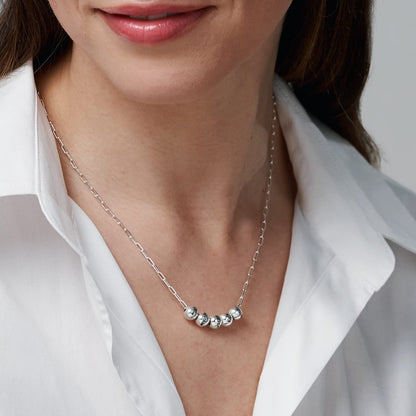 Harper Bead & Name Custom Necklace