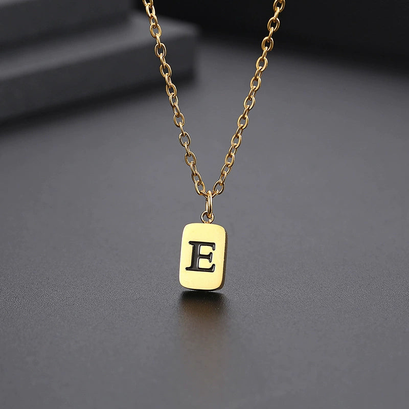 Layla Letter Initial Necklace