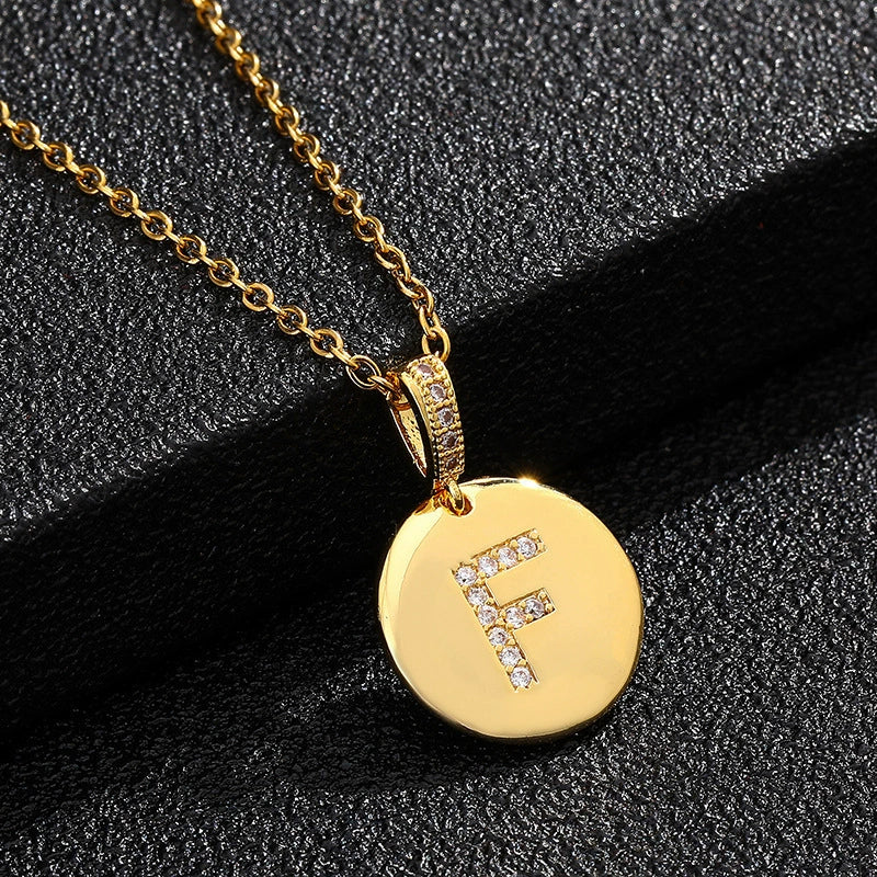 Kaylee Monogram Initial Necklace