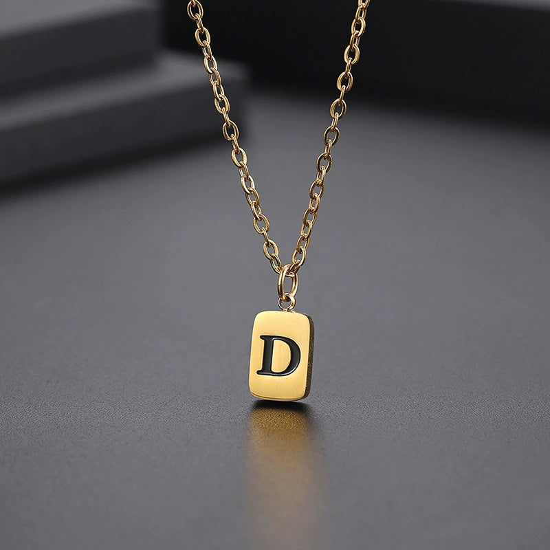 Layla Letter Initial Necklace