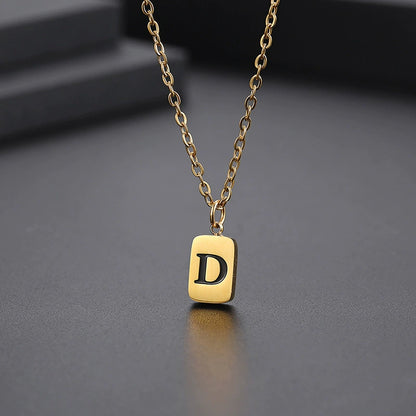 Layla Letter Initial Necklace