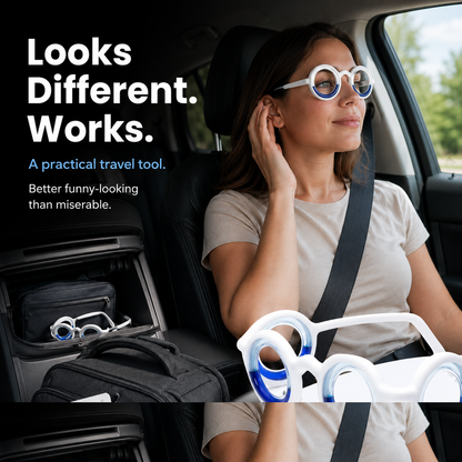 EInuvo® Motion Relief Glasses