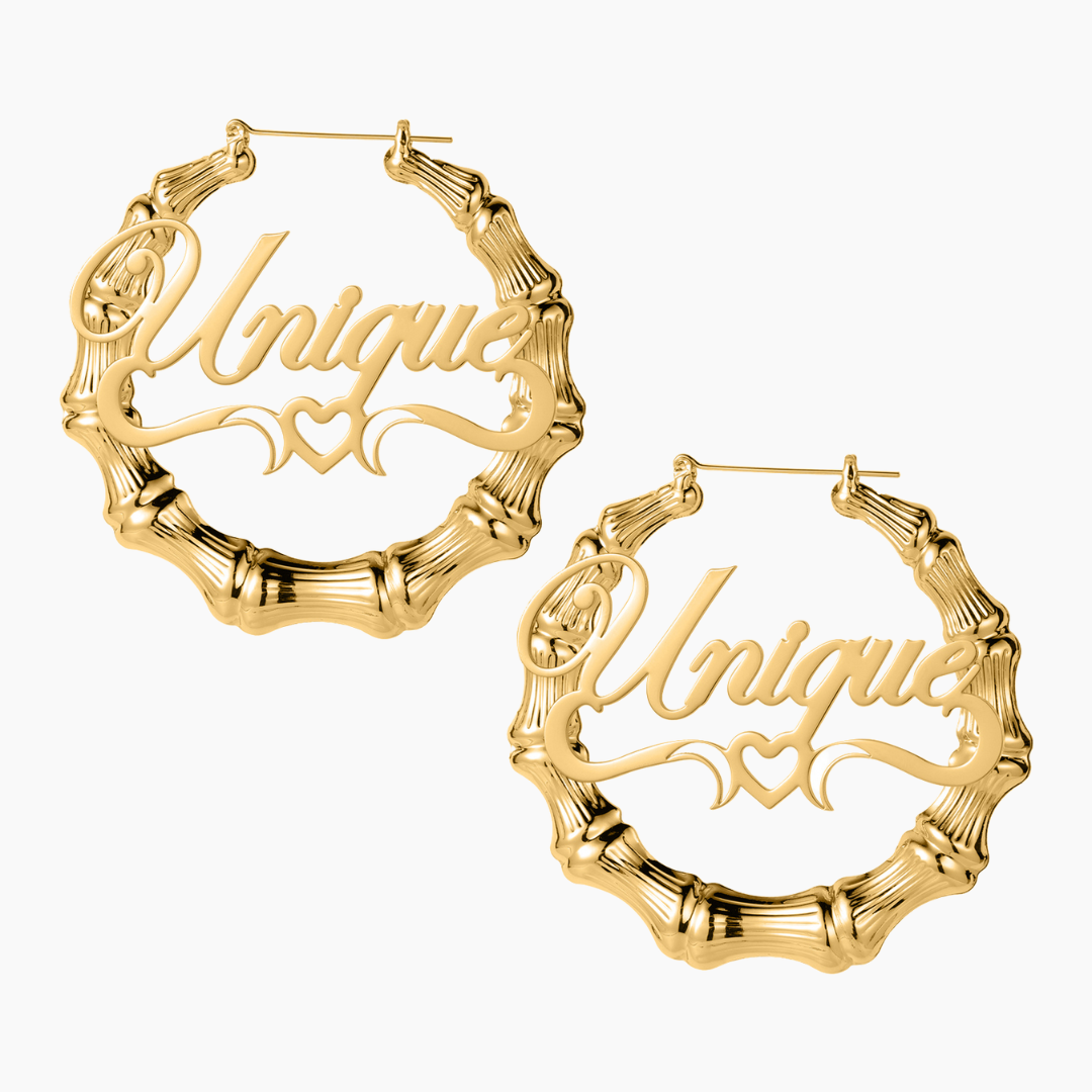 Lorelai Bamboo Hoop Earrings