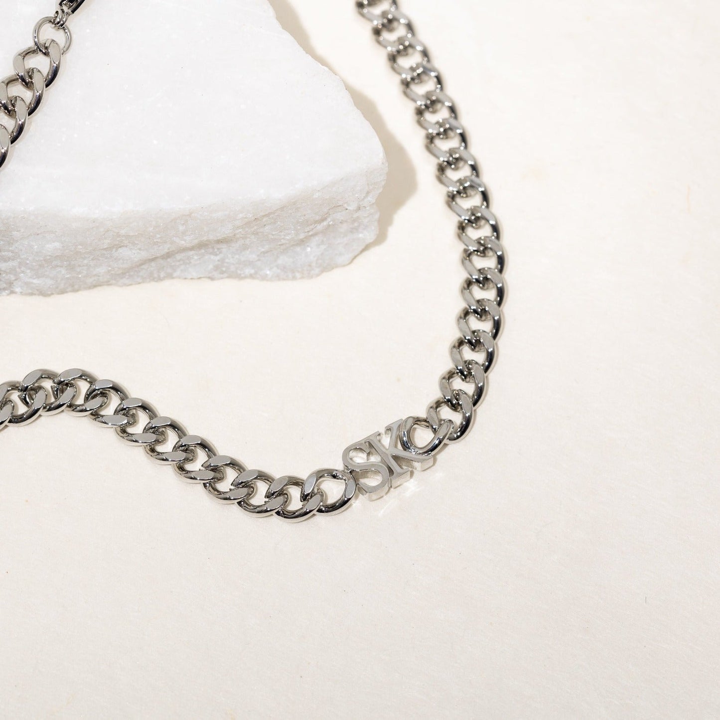 Luka Initials Cuban Chain