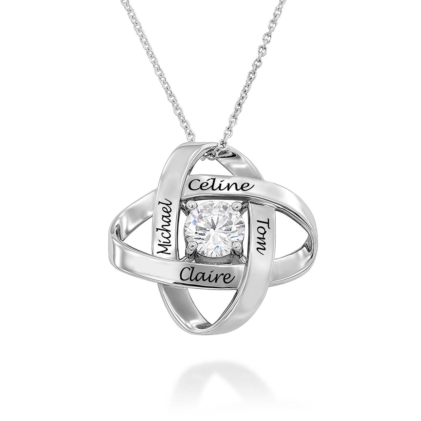 Emily Four-Leaf Clover Pendant Necklace