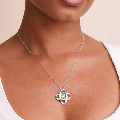 Emily Four-Leaf Clover Pendant Necklace